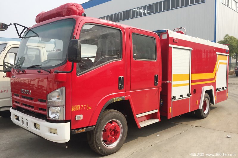 慶鈴五十鈴3噸水罐消防車